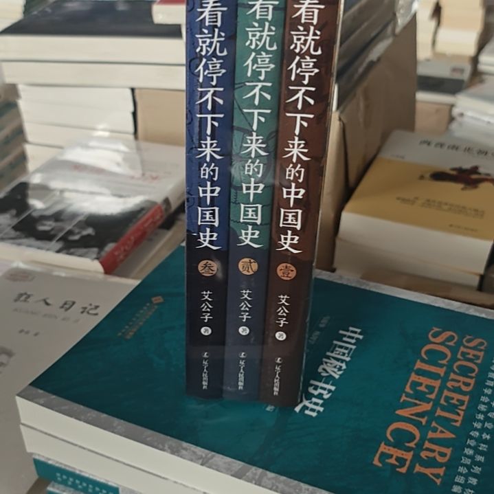 一看就停不下来的中国史三本一套全新