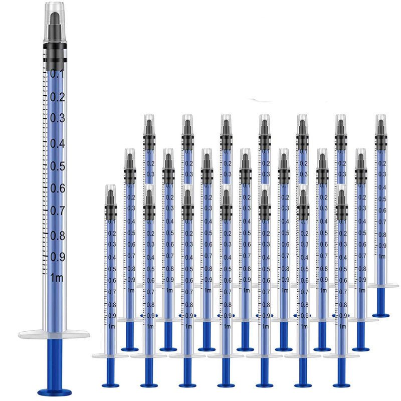 1ml工业手动注射器 浇水，喂养宠物、点胶直口针筒无针