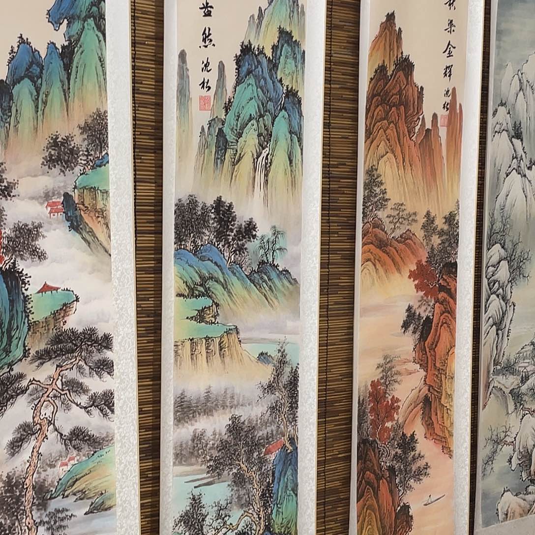 国画老师手笔手绘作品y