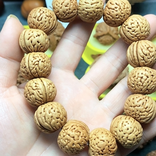 【闪购商品】文玩核桃把件苹果手串