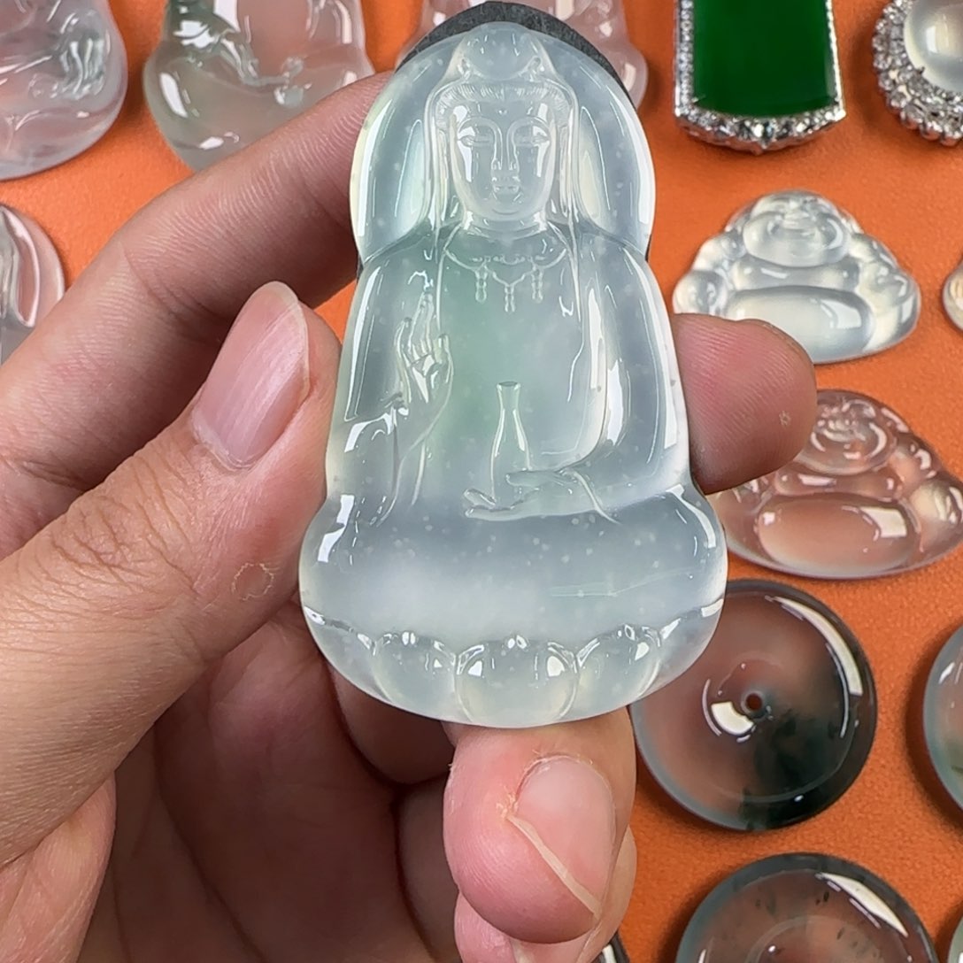 定制翡翠未镶嵌天然