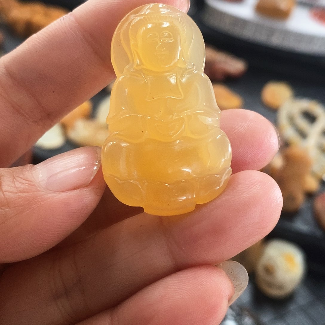 石英质玉（黄龙玉）黄龙玉未镶嵌