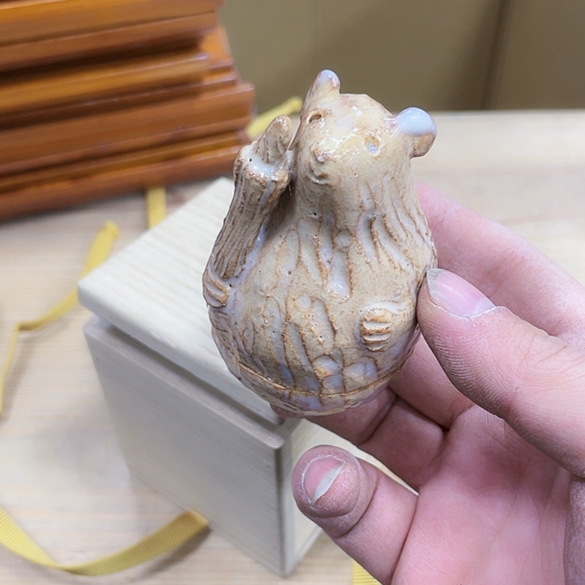 【闪购商品】瓷片瓷制作工艺品摆件