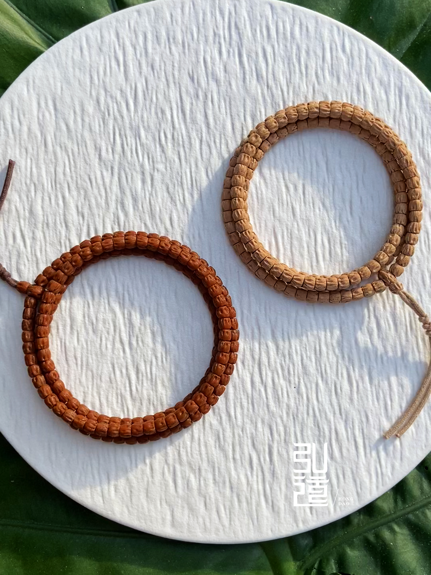 热振柏香籽/百香籽【直筒方块桩】直切 手链