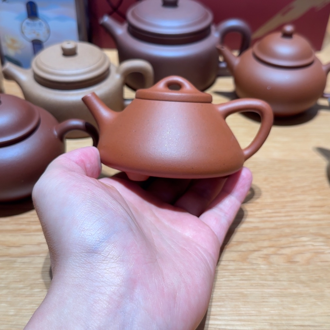 紫砂茶壶S*H红泥子冶