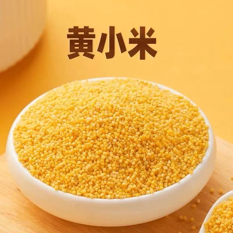 现磨新米富硒黄小米熬粥米油多五谷杂粮早餐佳品