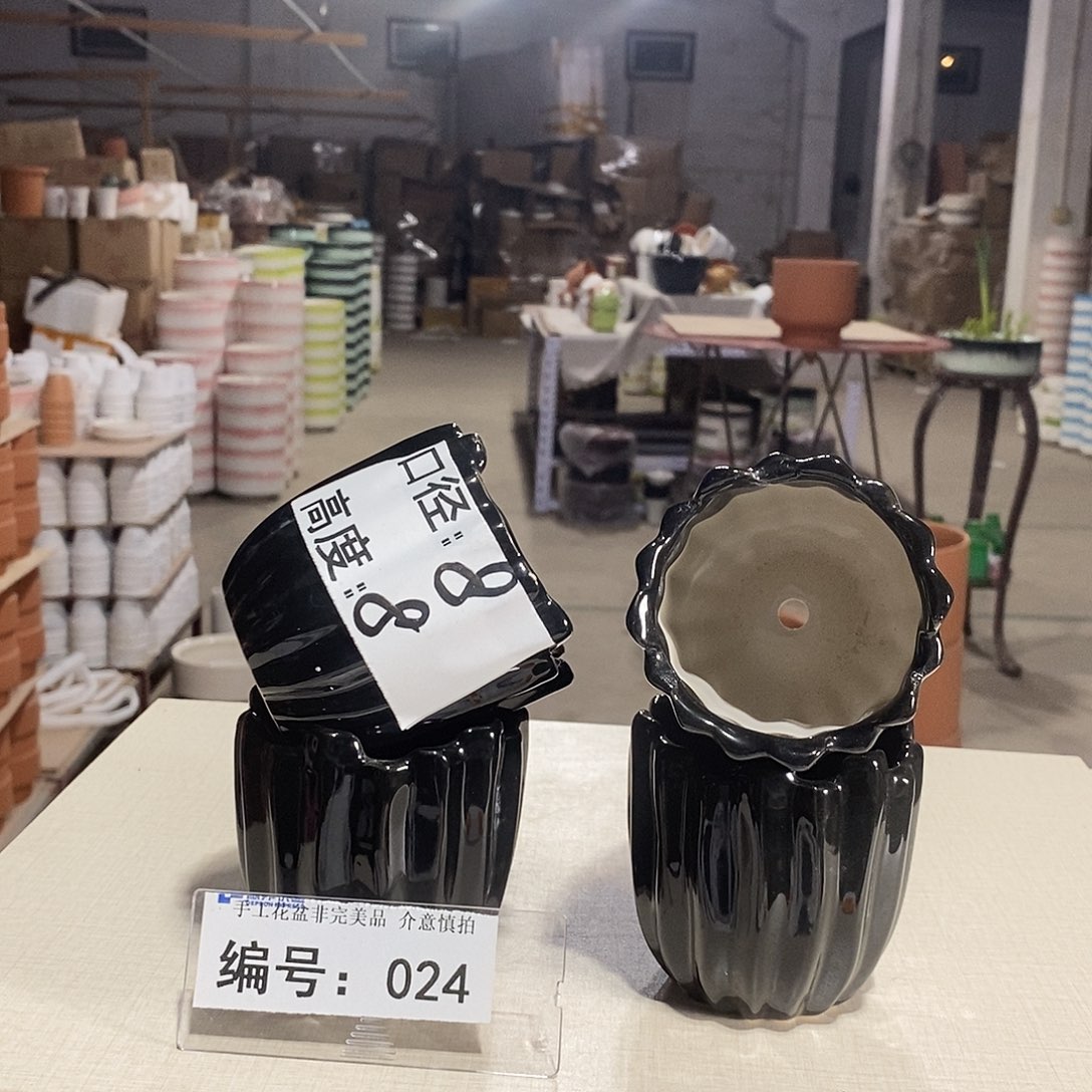 微瑕花盆-024-口8×8-4个