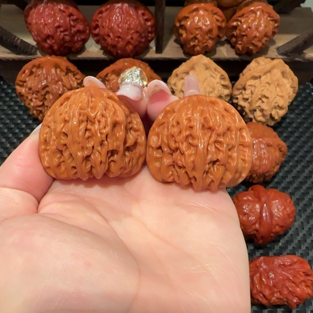 文玩核桃吊坠迷你粗筋39精品0907