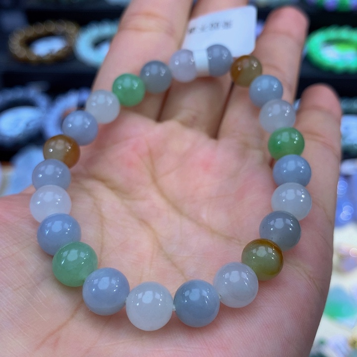 未镶嵌手链翡翠翡翠