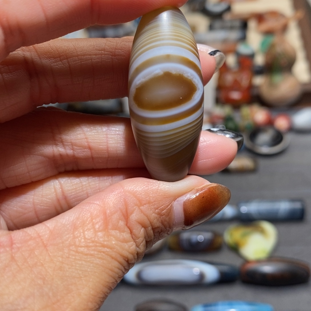 飞***空玛瑙/玉髓合金手链