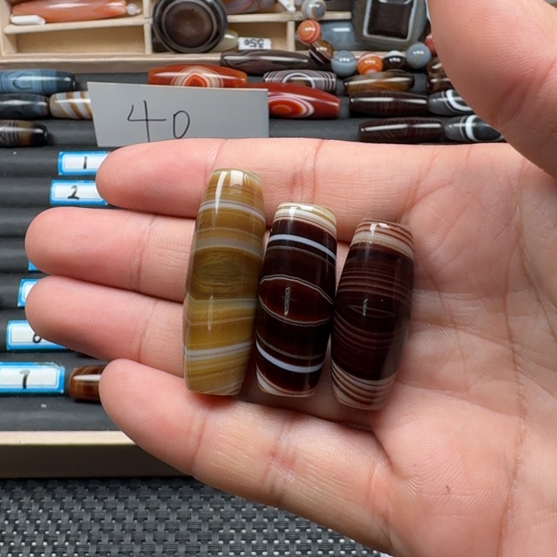 ❖***留玛瑙/玉髓未镶嵌颈饰