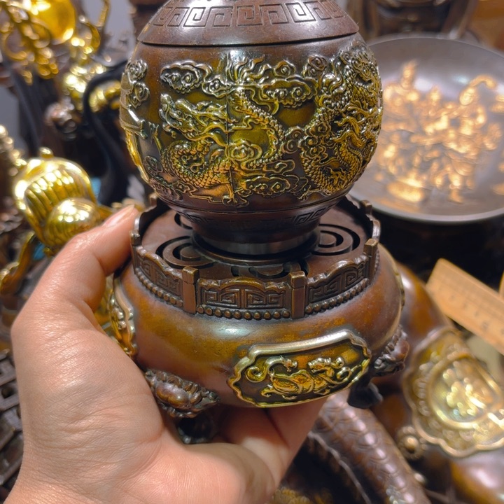 铜器摆件收收藏藏