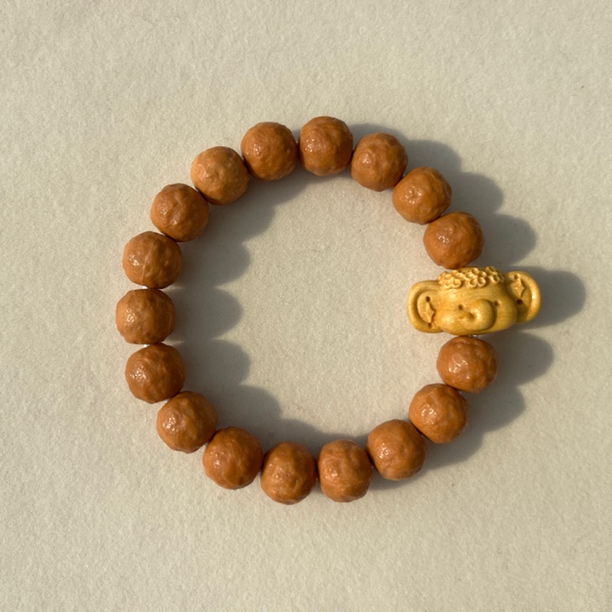 砂糖橘小象全品无药无暇猴头核桃文玩手串