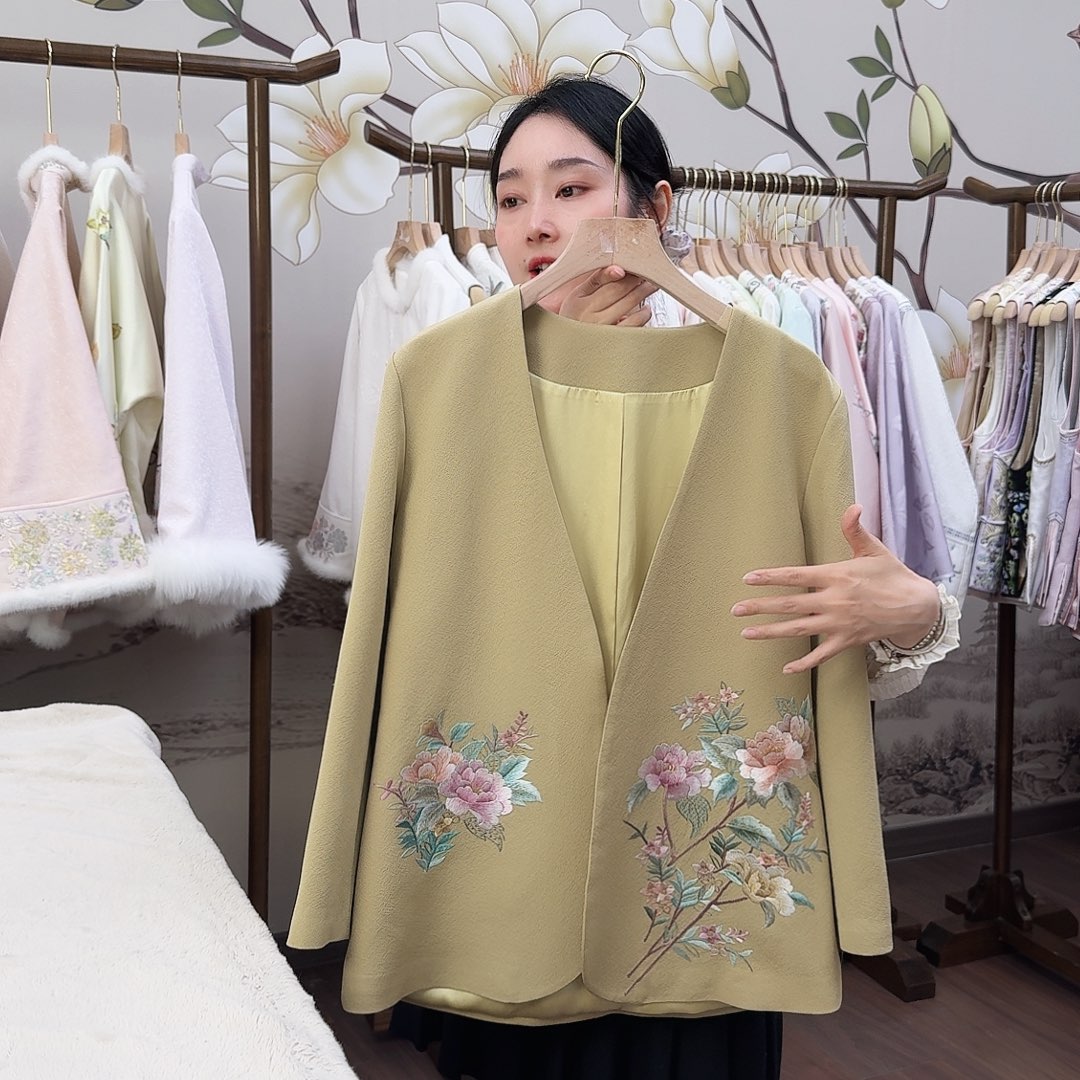 3苏绣西装外套苏绣104