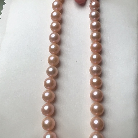 淡水珍珠颈饰未镶嵌花**圆