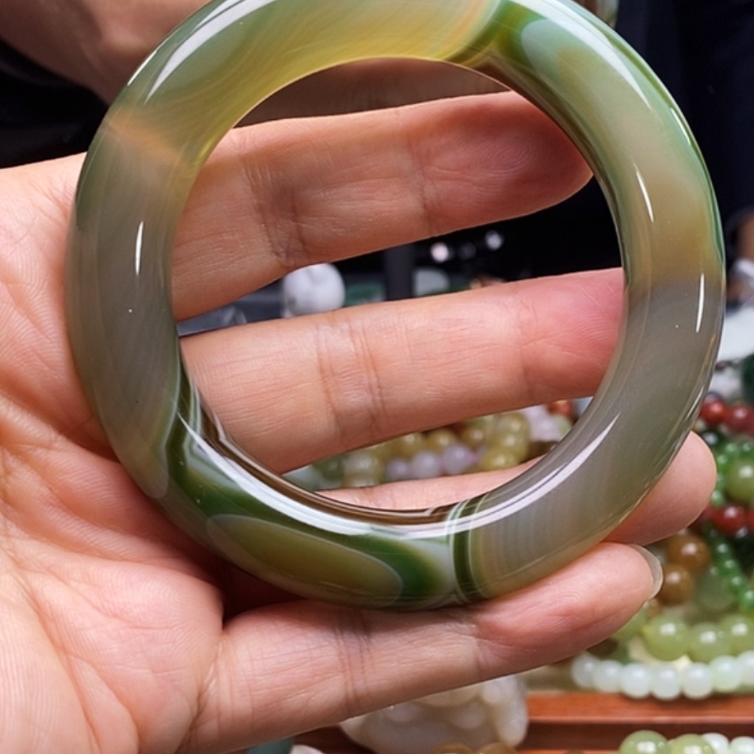 玛瑙/玉髓未镶嵌手镯