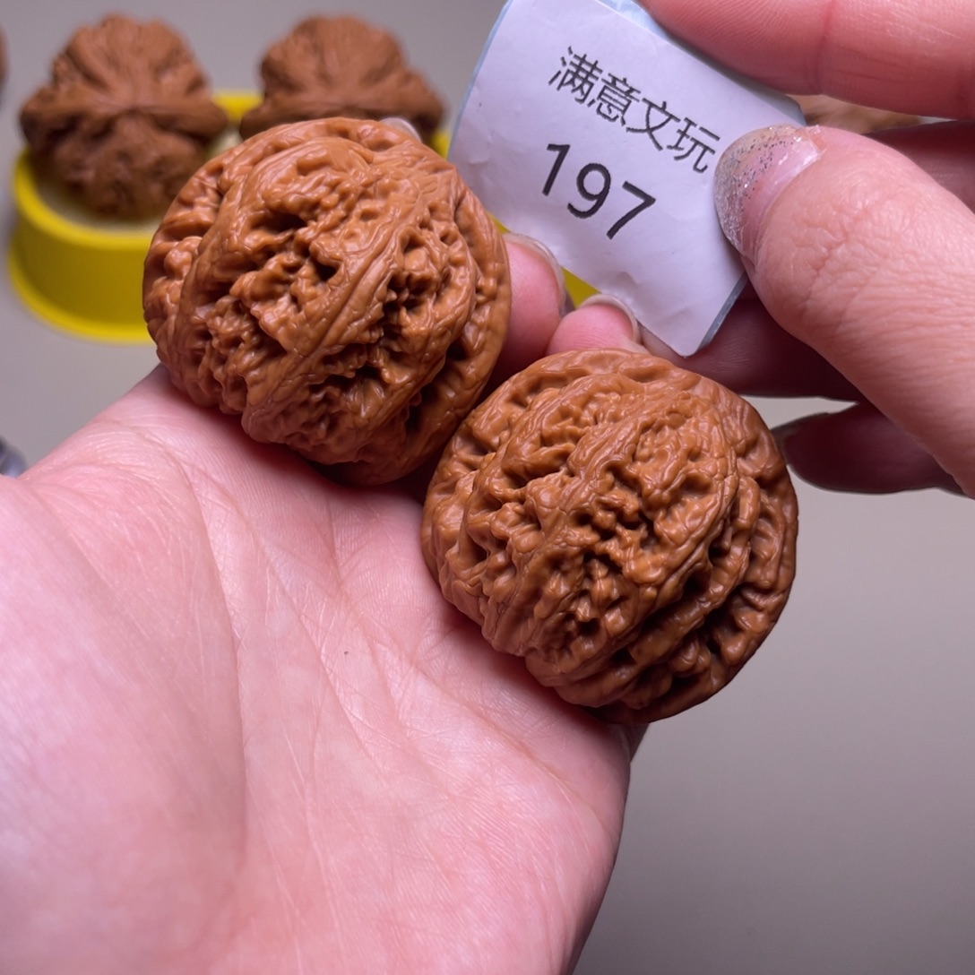 文玩核桃把件粗筋43.197