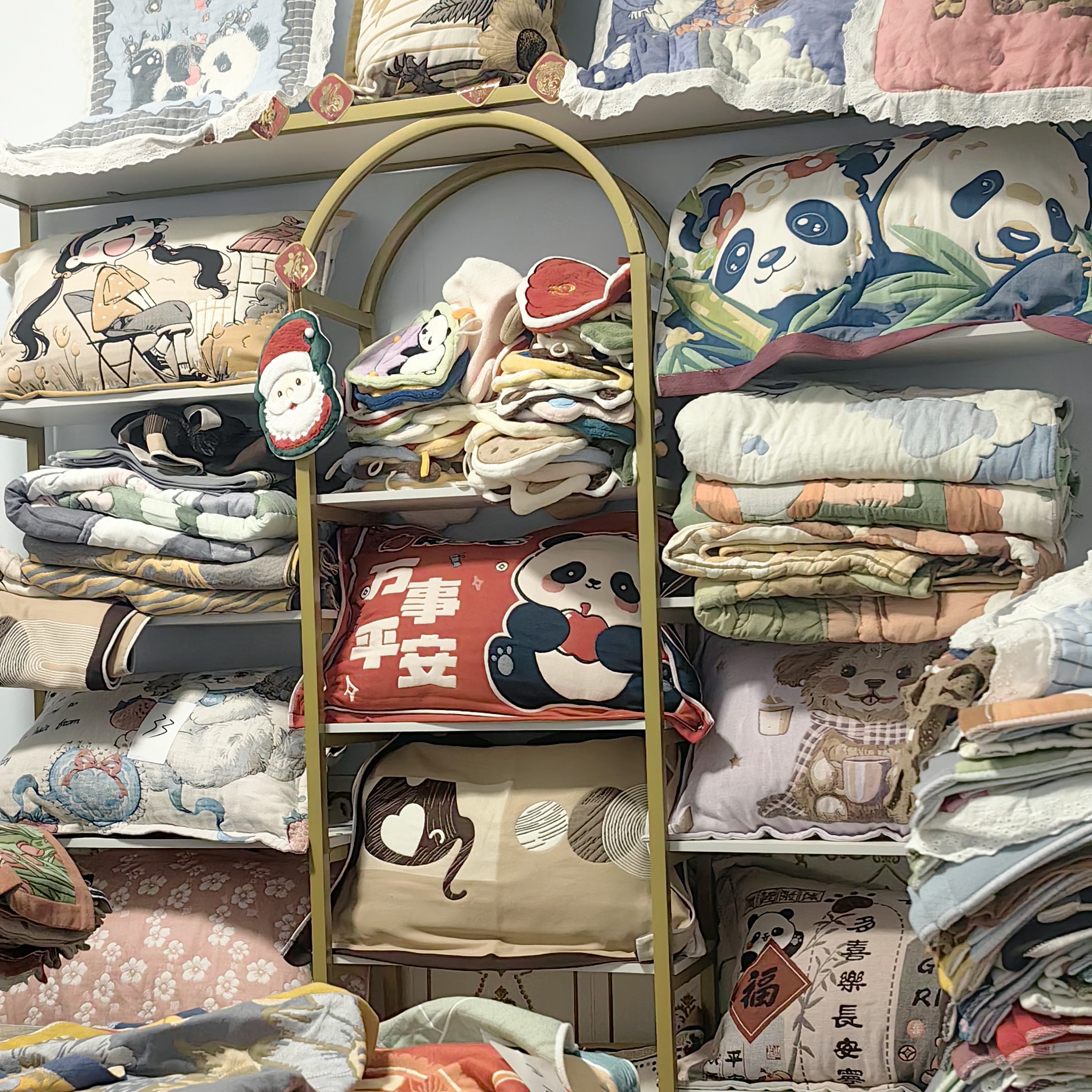 二号链接枕巾一对装柔软透气亲肤（听主播介绍）