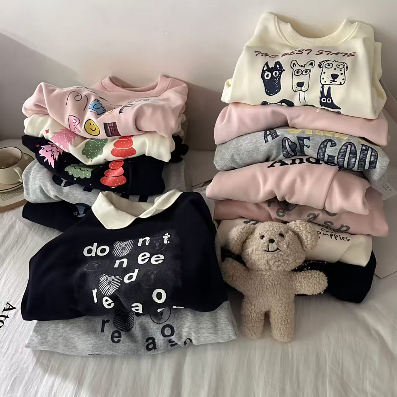 新冬季【800-999】男童卫衣秋装儿童长袖polo衫新款中大童翻领休闲