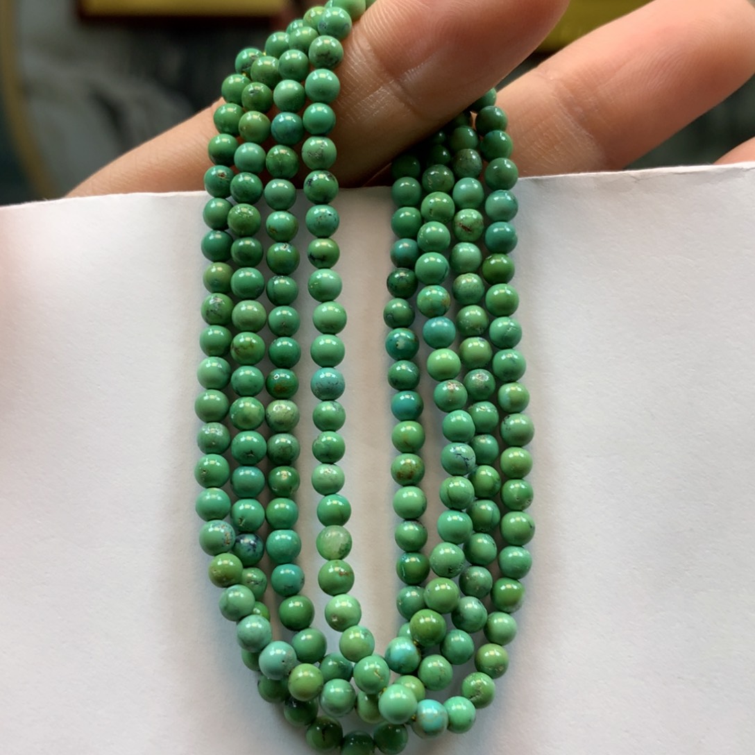 绿松石长链未镶嵌