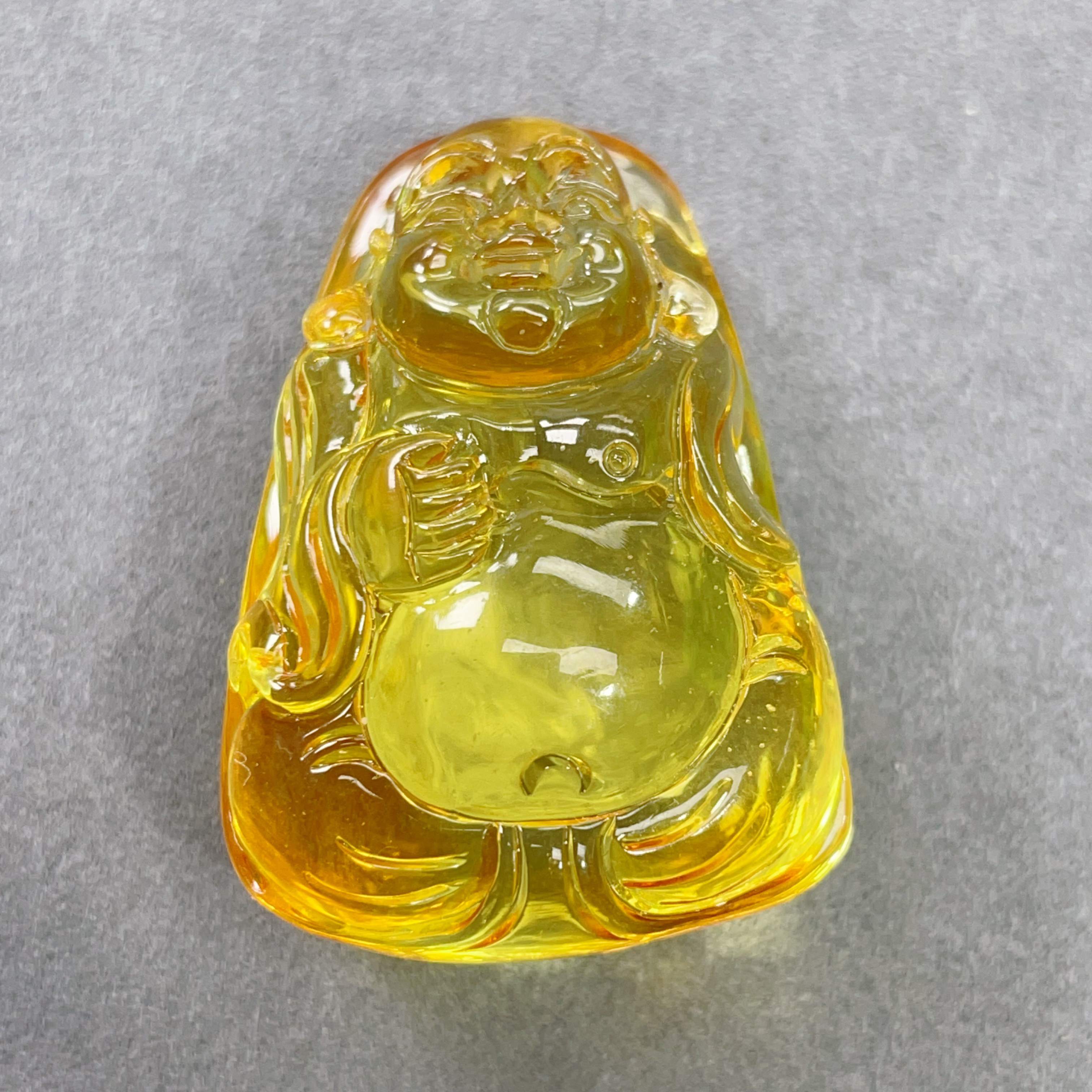 弥勒佛吊坠净水雕刻吊坠43×29×22（1455号）