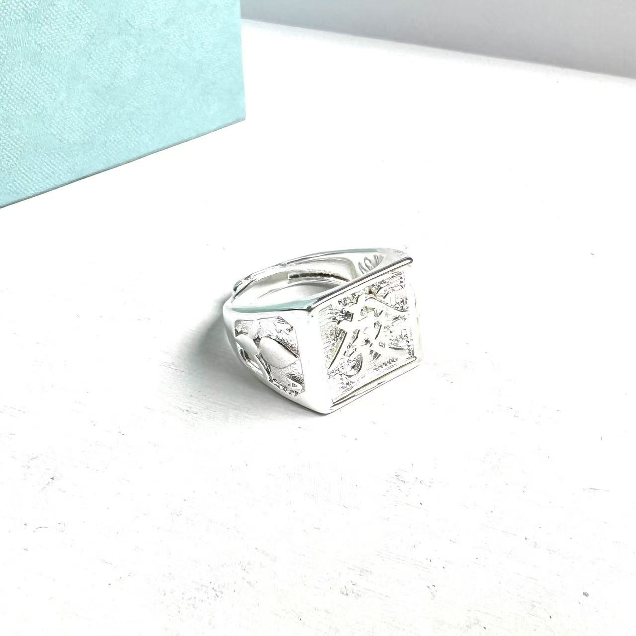 里外实心K24箔珍好物戒指t173