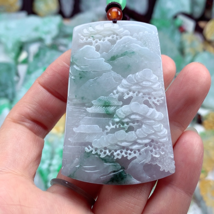 【闪购商品】翡翠吊坠(不含链)未镶嵌