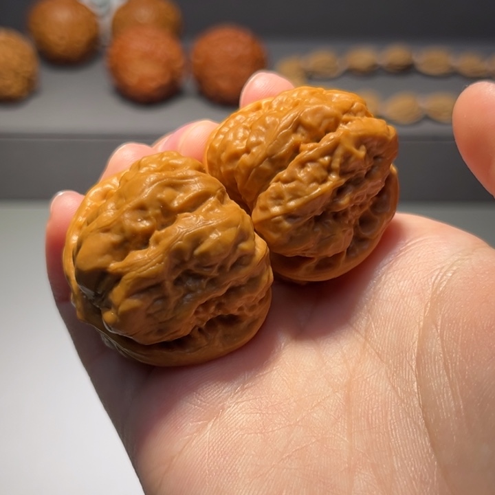 文玩核桃把件蛤蟆410