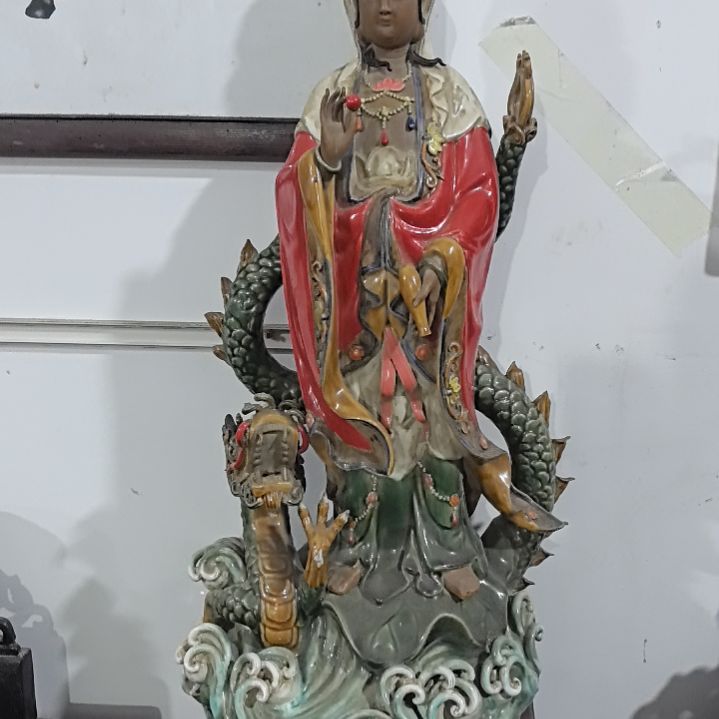 摆件石湾窑陶瓷摆件