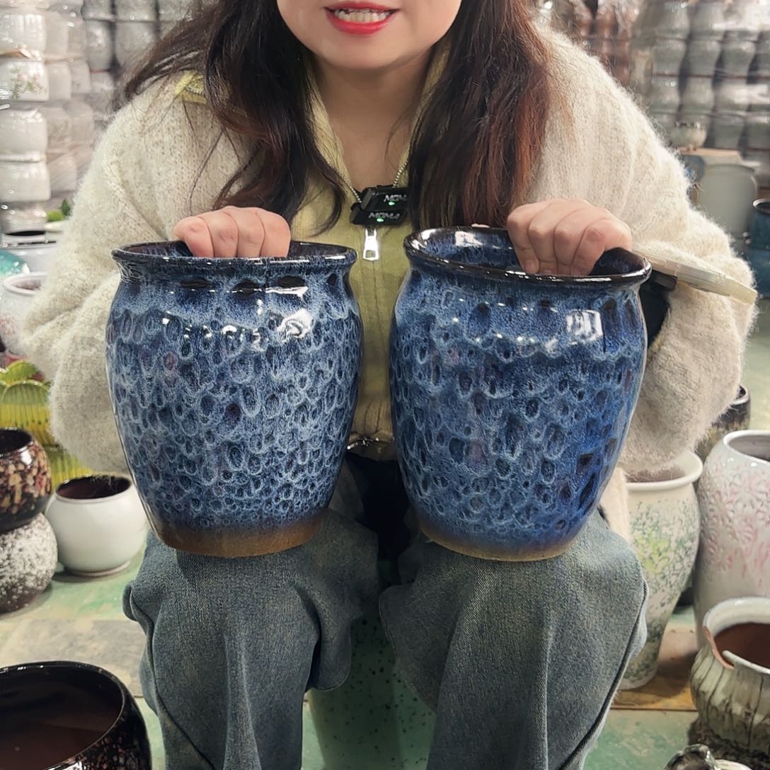 正品两个高21/17红陶