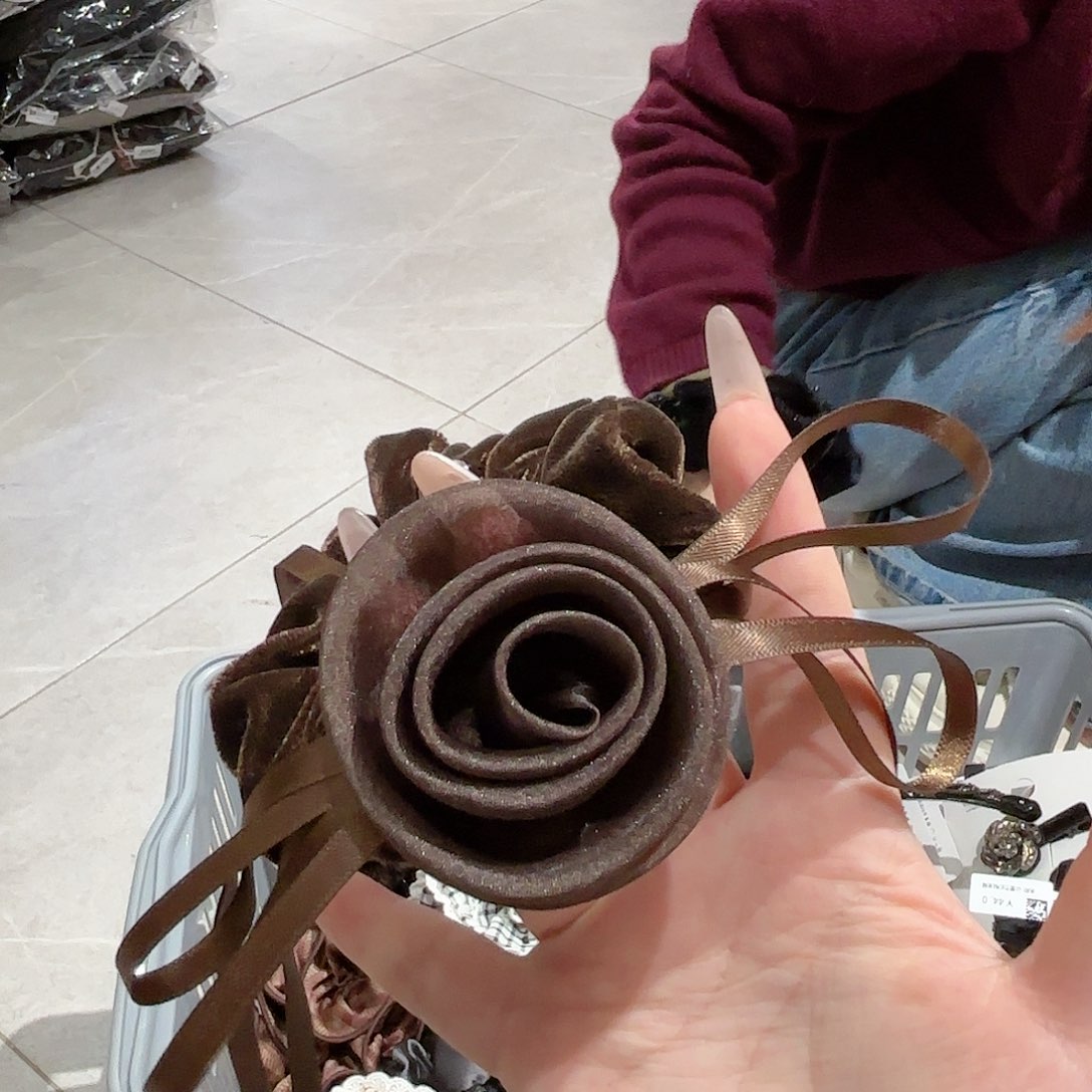 皮质铁合金发饰发夹