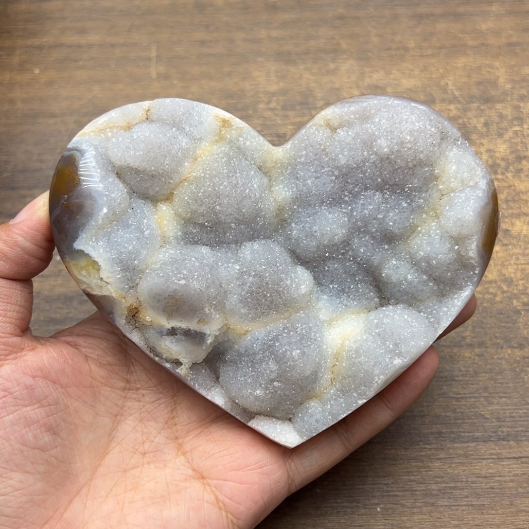 水晶水晶无镶嵌未镶嵌爱心35