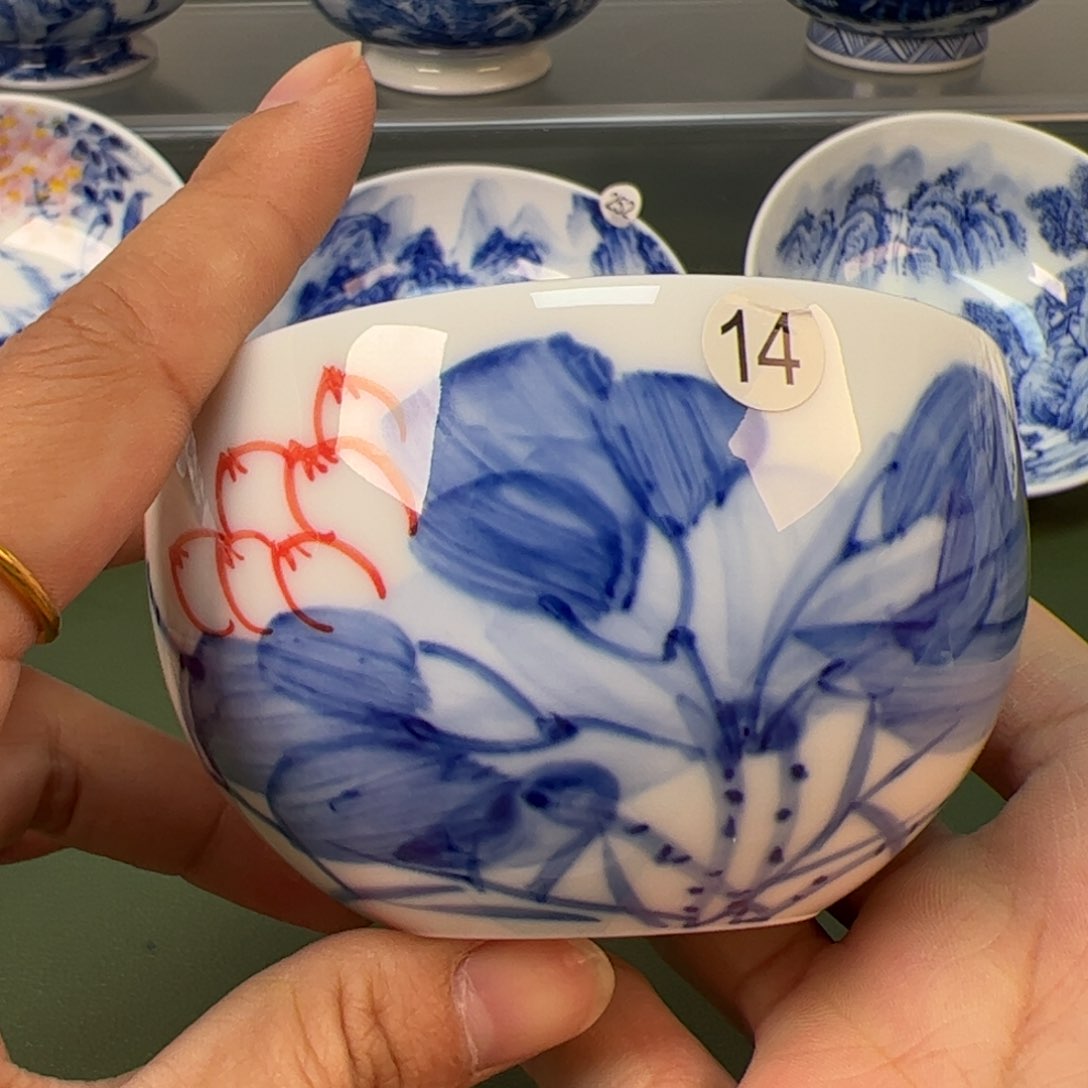 杯木木景德镇纯手绘茶具14