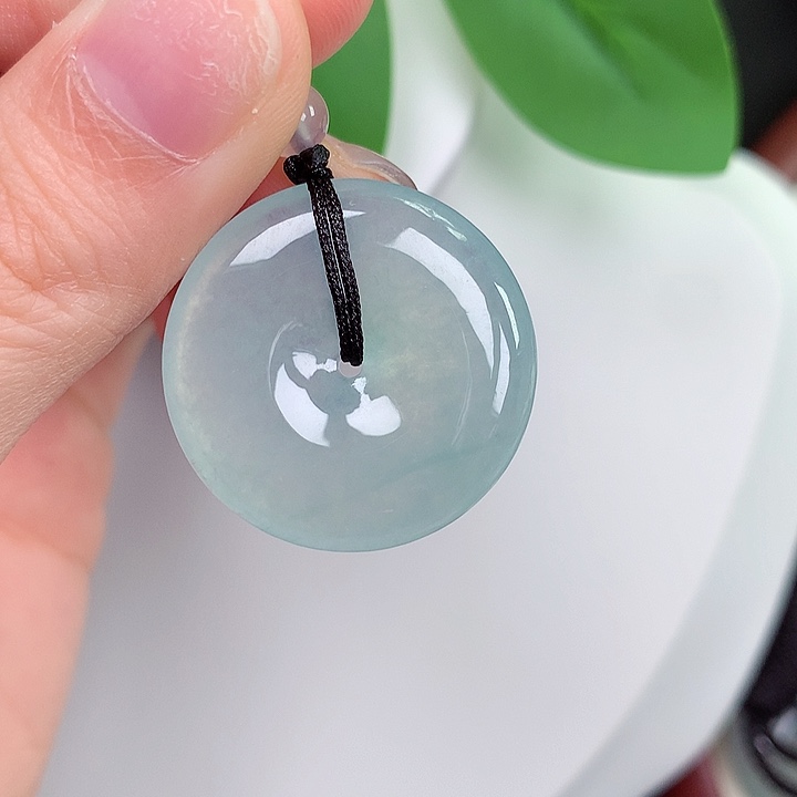 颈饰未镶嵌翡翠26.9-5.3mm