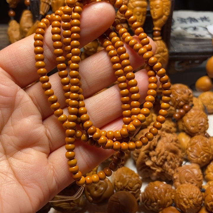 【闪购商品】橄榄核手串/手链苹果珠长串