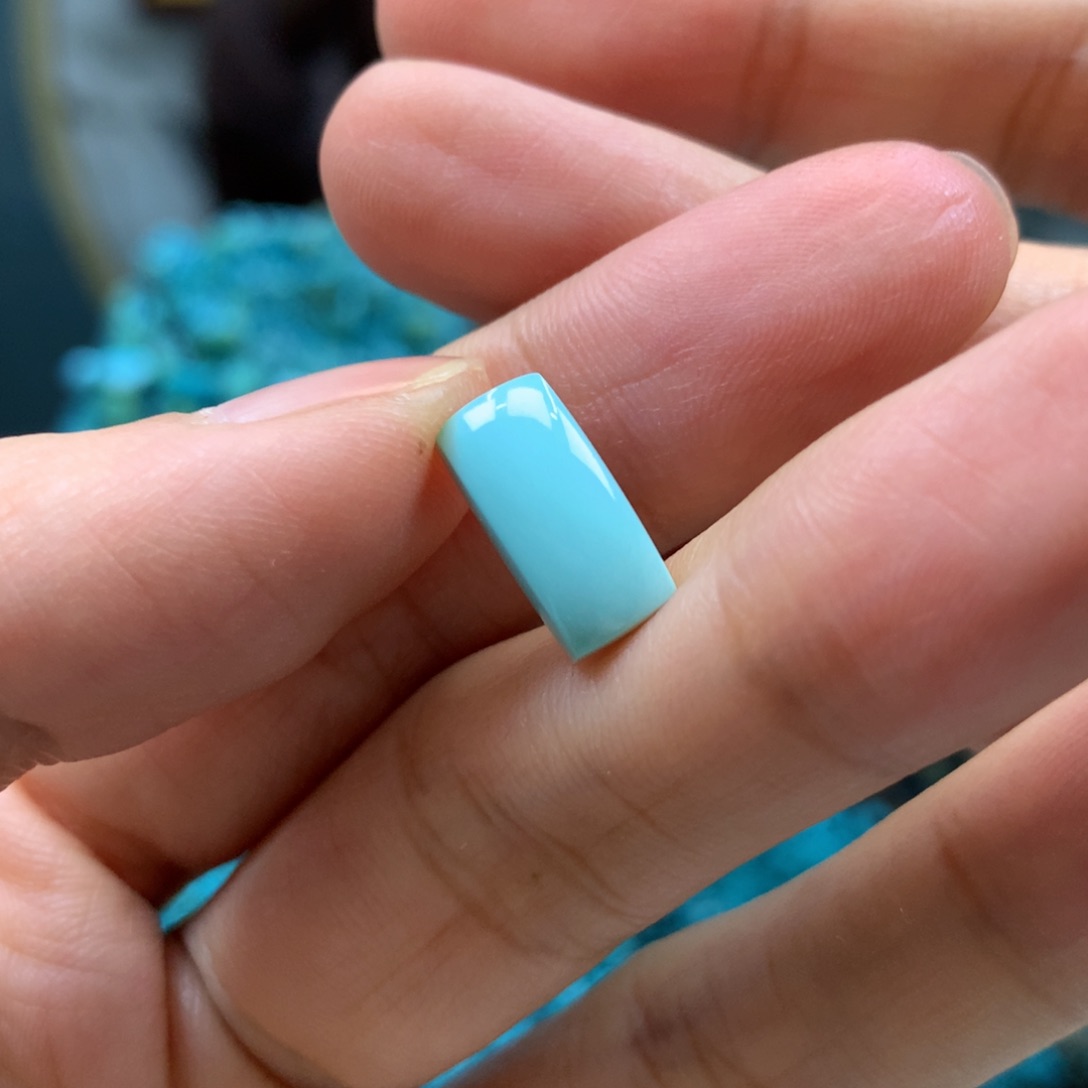 绿松石戒面未镶嵌