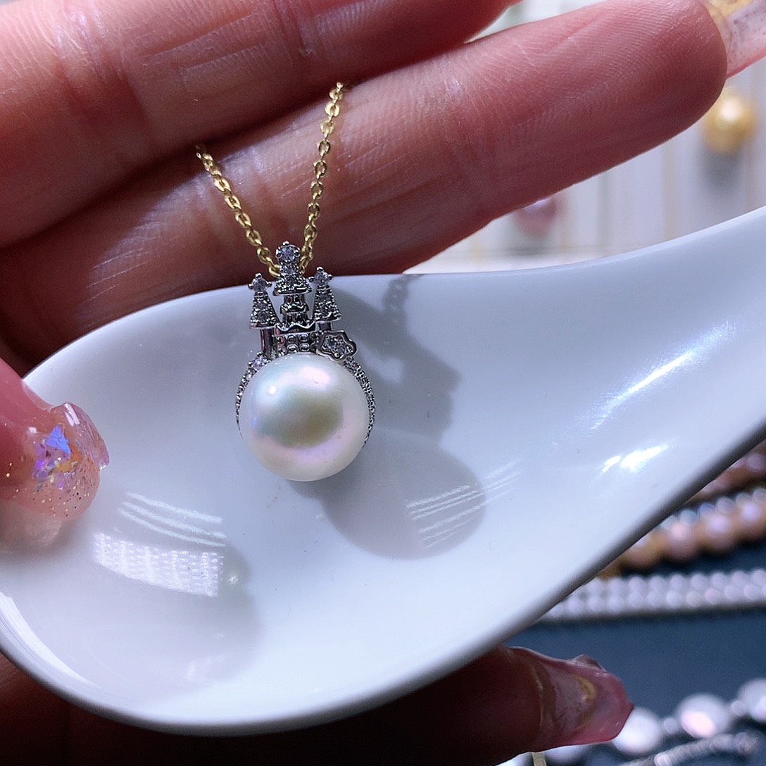 淡水珍珠颈饰未镶嵌