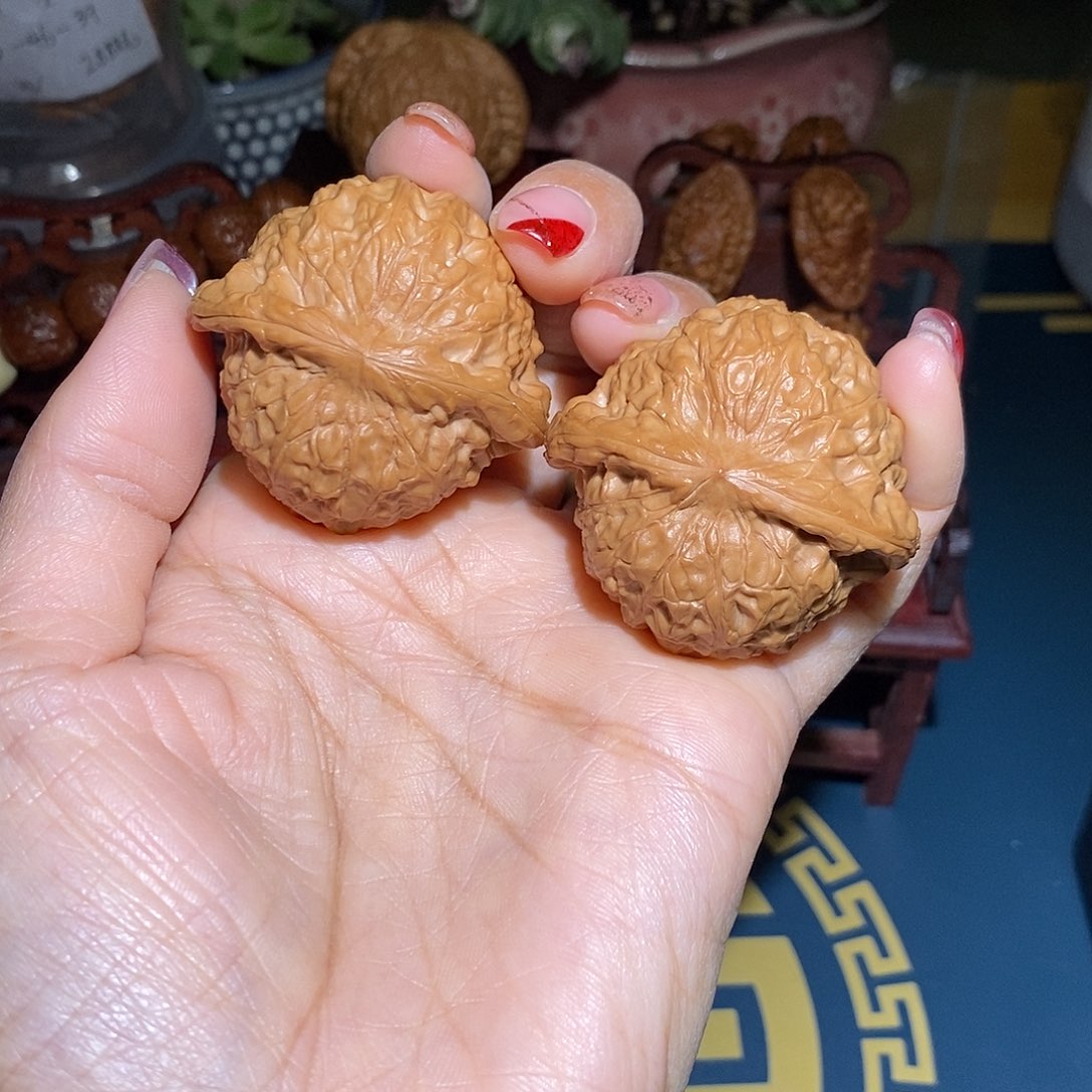 文玩核桃把件43.5南瓜墩