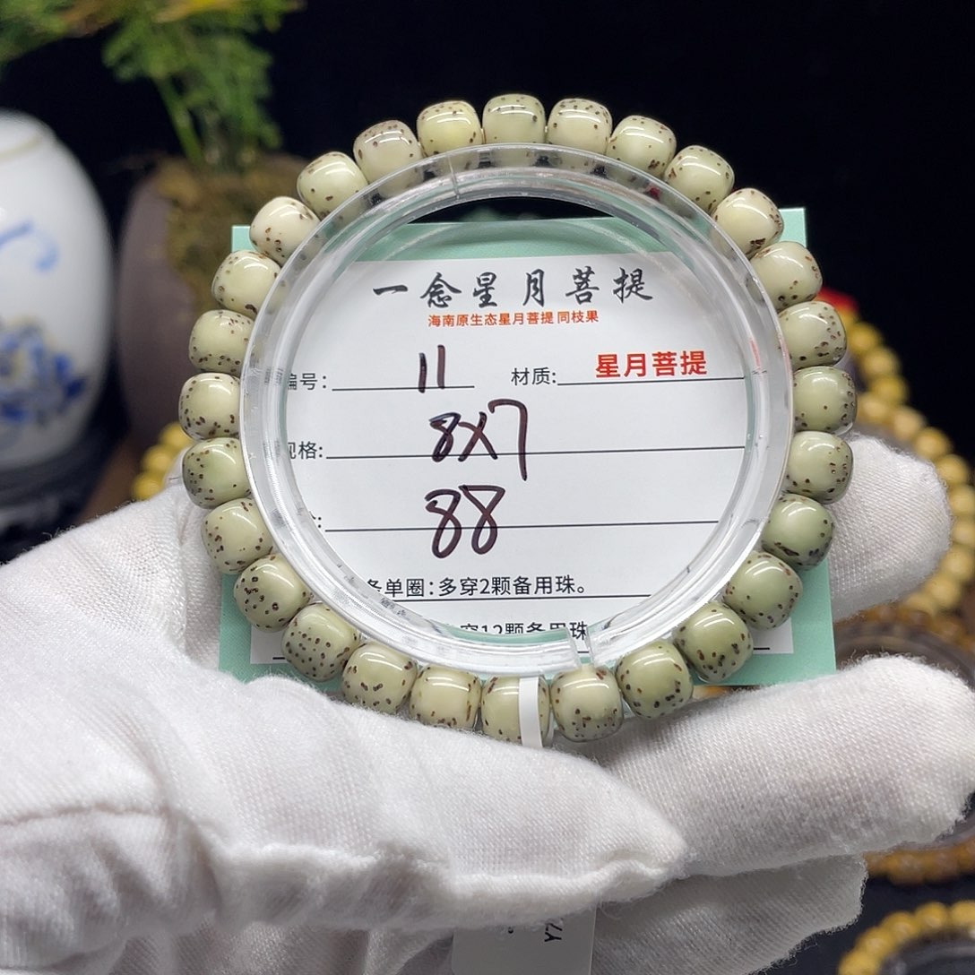 星月菩提手串11……8/7河豚