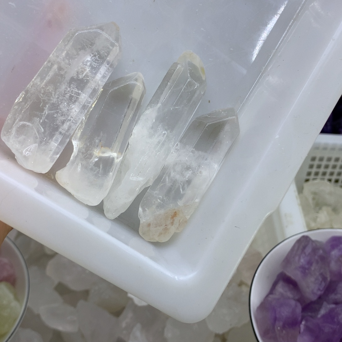 明***君珠宝半成品未镶嵌水晶天然