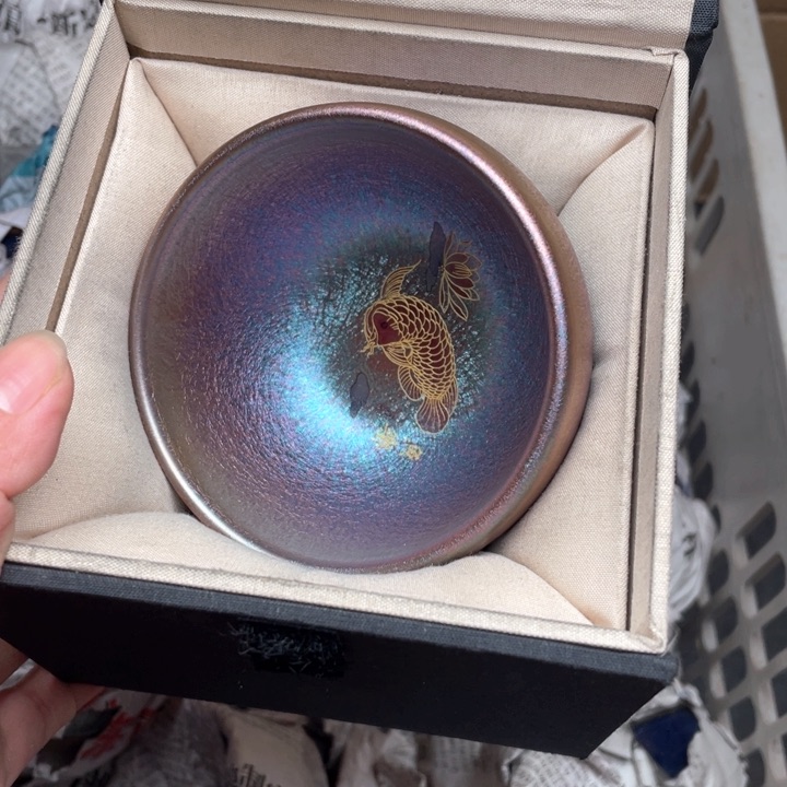 茶盏建窑建盏主人杯