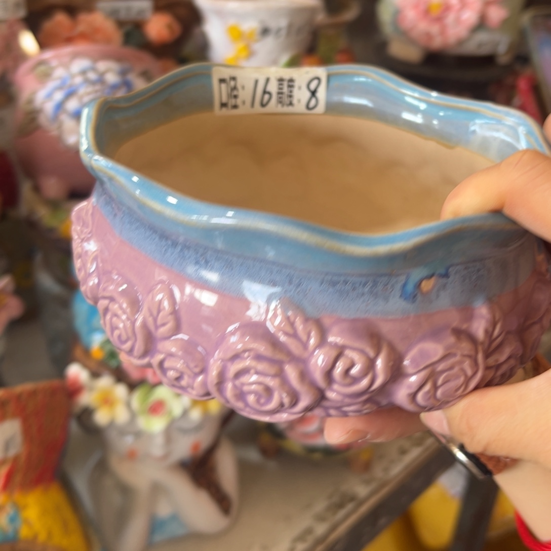 花盆，满20发货，爱退款拉黑