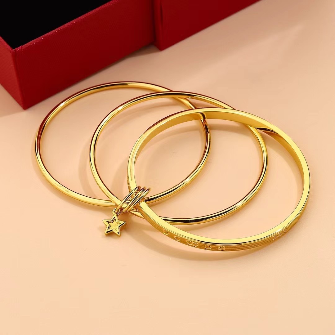 合金手镯 999古法实心优品定制送礼佳选三生三世高定