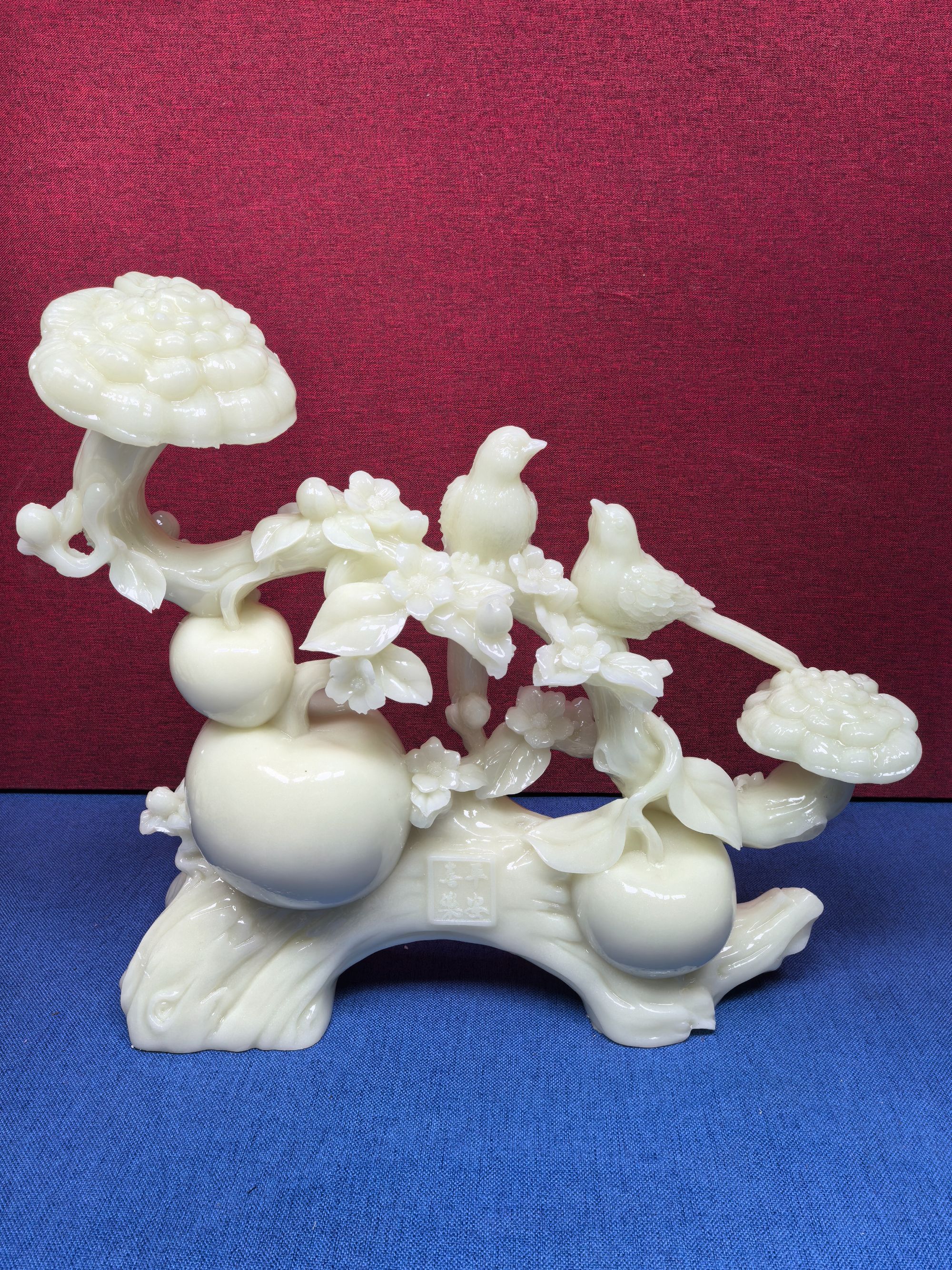 精品夜光摆件平安喜乐（带礼盒）