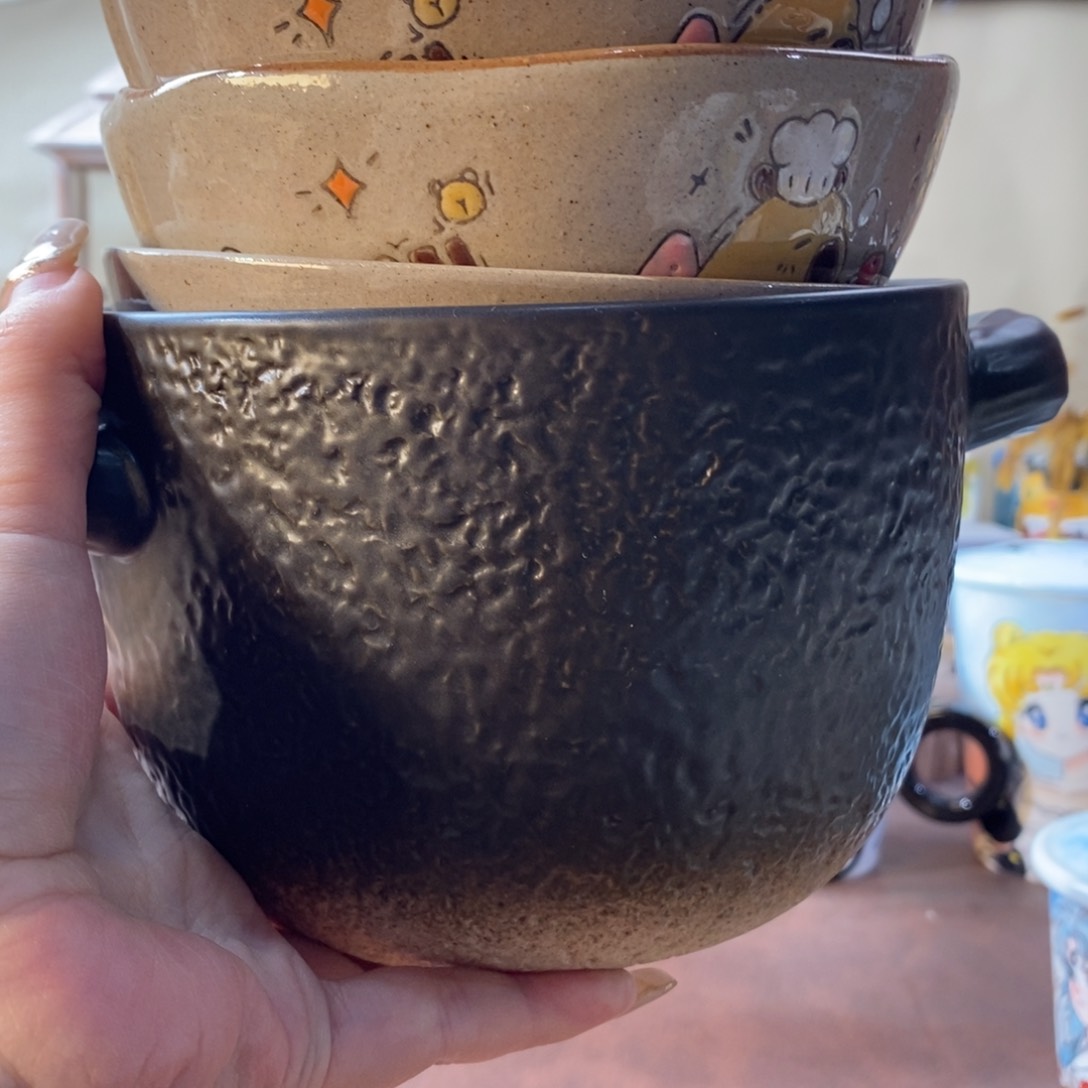 杯景德镇文创手绘可爱水杯