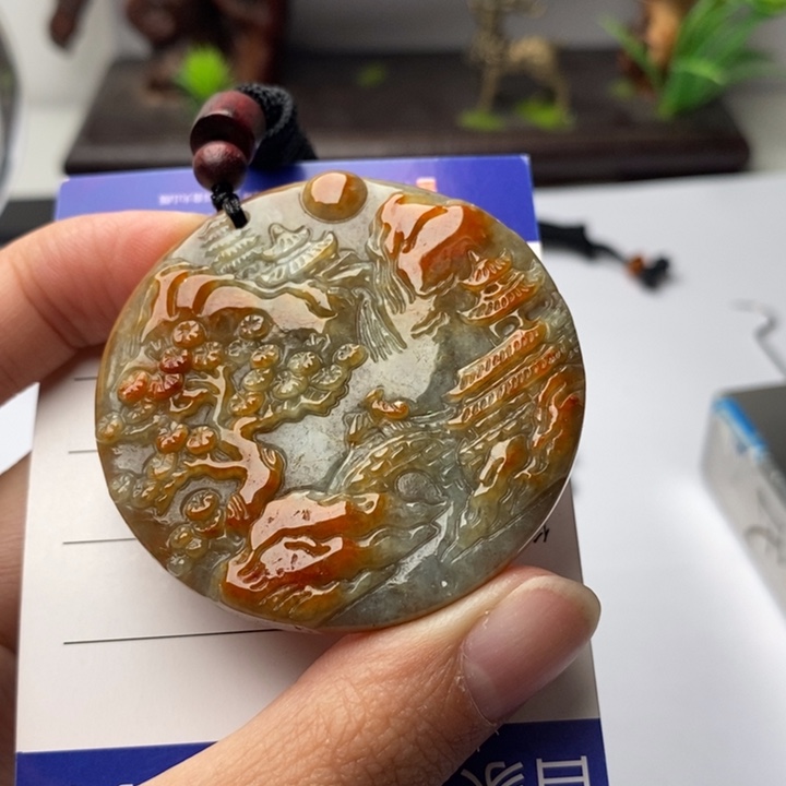 颈饰未镶嵌翡翠翡翠