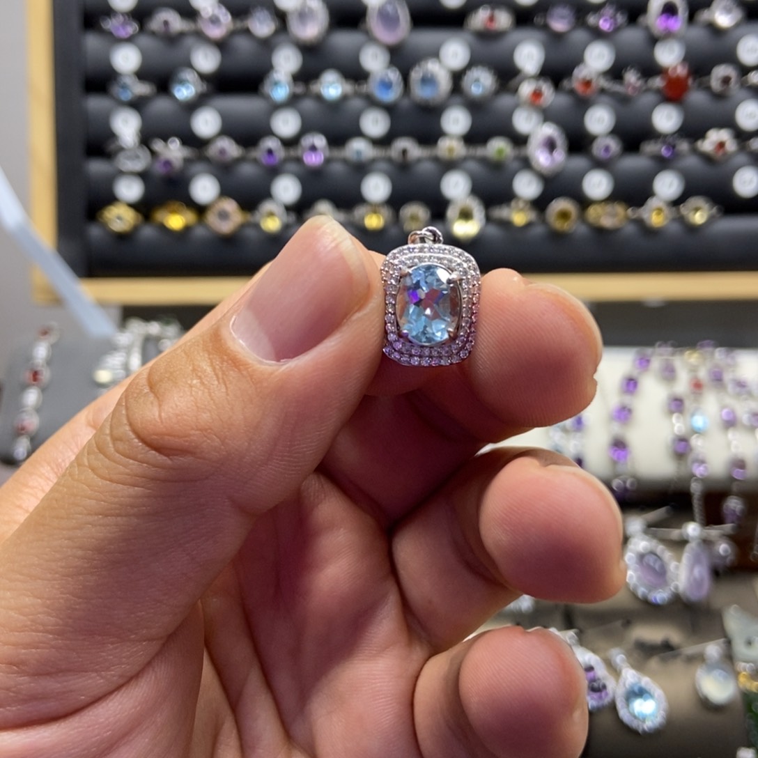 银S925镶嵌蛇纹石玉手链焓*