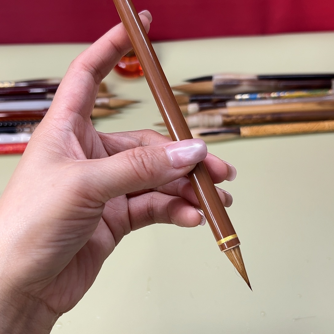 纯狼嚎鸡距小楷笔写小楷