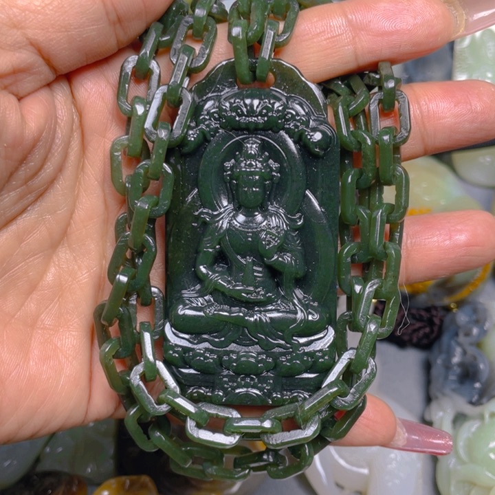 和田玉挂件未镶嵌