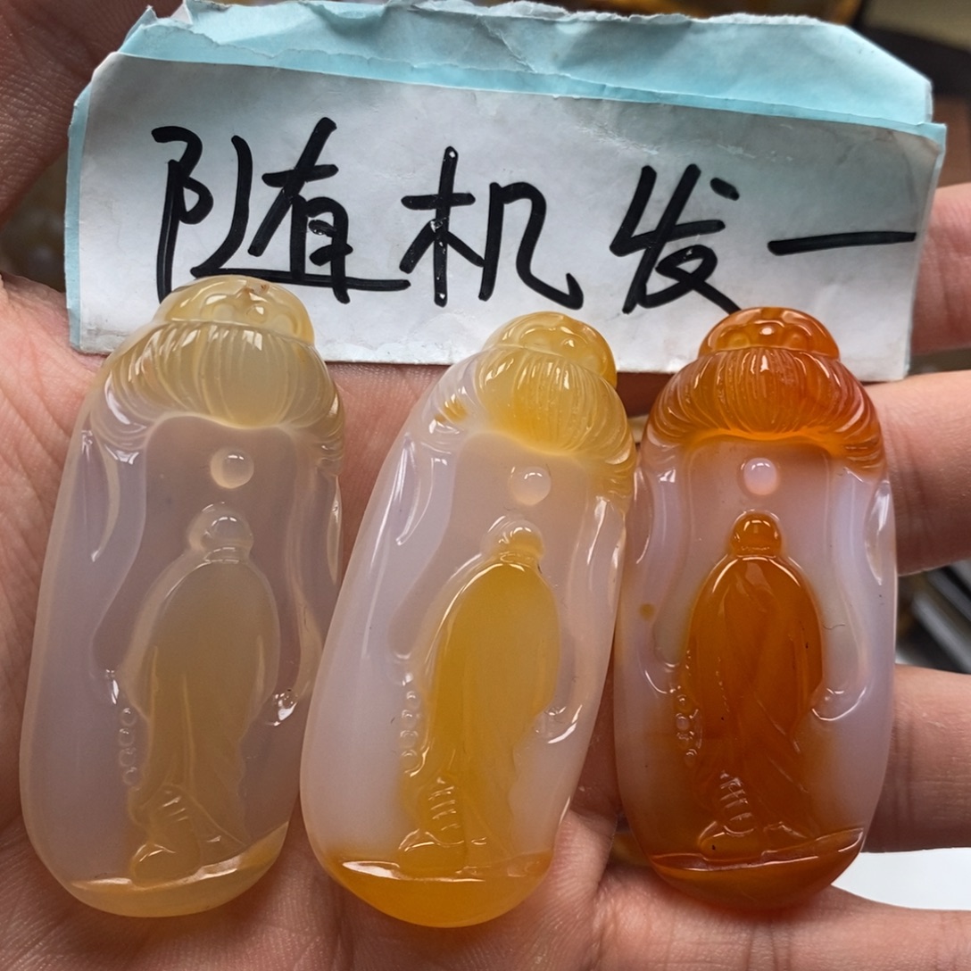 玛瑙/玉髓未镶嵌颈饰